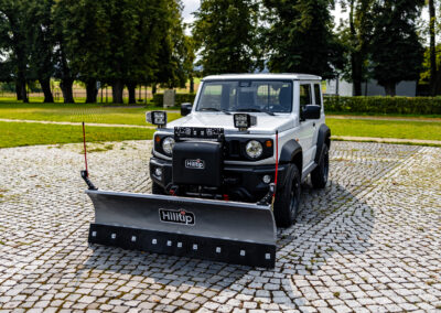 Suzuki Jimny Winterdienst weiß Umbau Winterdienstfahrzeug sofort lieferbar HWNtec